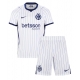 Billige Fotballdrakt Inter Milan Alessandro Bastoni #95 Replika Bortedraktsett Barn 2026-27 Kortermet (med bukser)